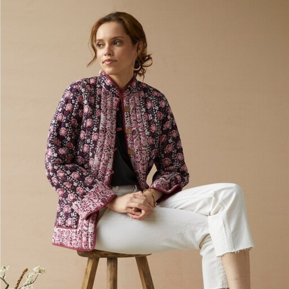 Iris quilted jacket